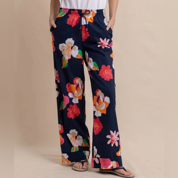 Southern Tide Pants - Southern Tide Alain Garden Splendor Pant